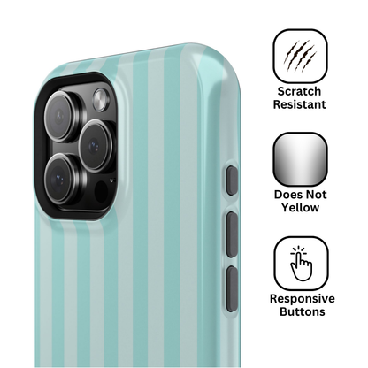 Teal Stripes