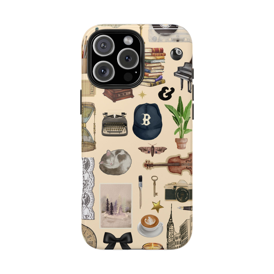 Vintage Cottage Core Case Boston Version