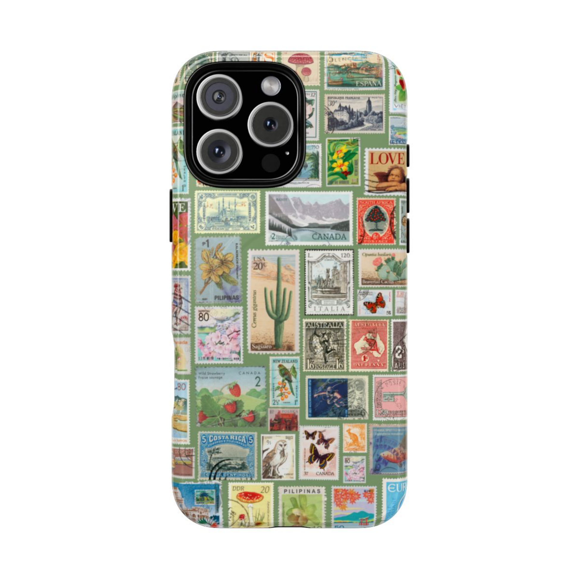 Green Stamp Phone Case – Layreen Cases Green Stamp Phone Case – Layreen Cases