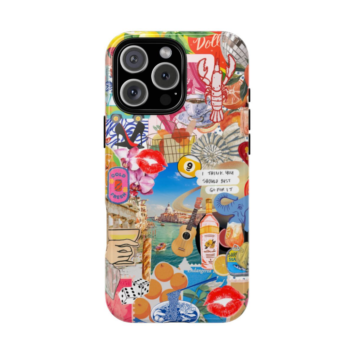 European Summer Collage Case