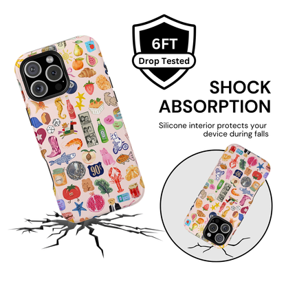 Pink Summer Collage Phone Case