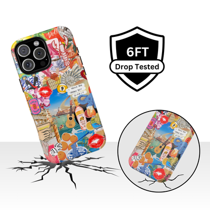 European Summer Collage Case