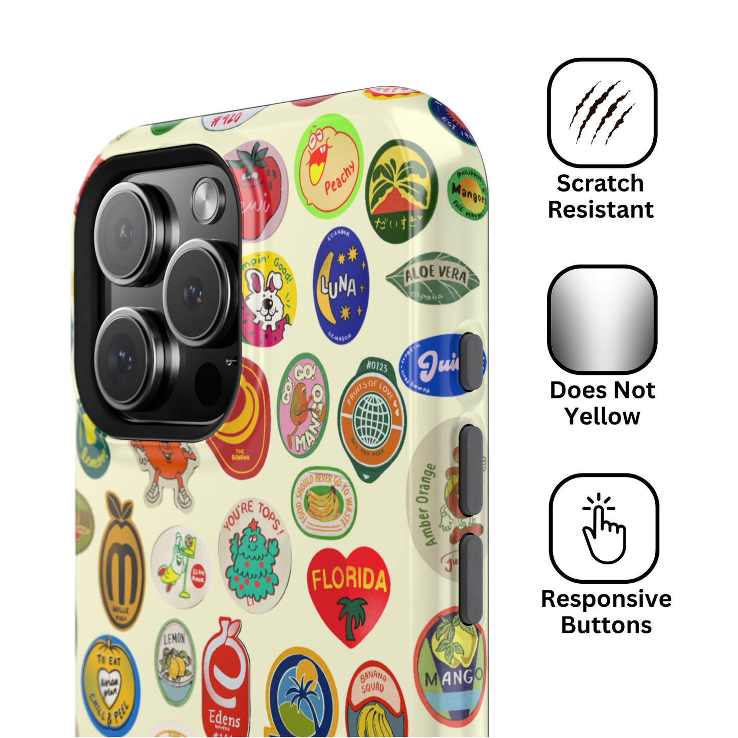 Fruit Sticker Case