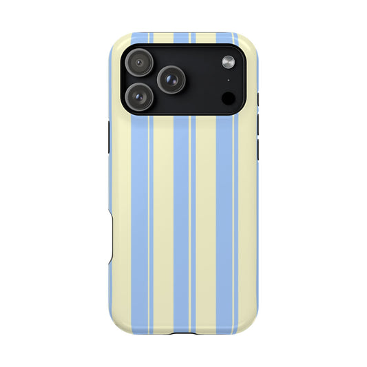 Blue & Yellow Cabana Stripes