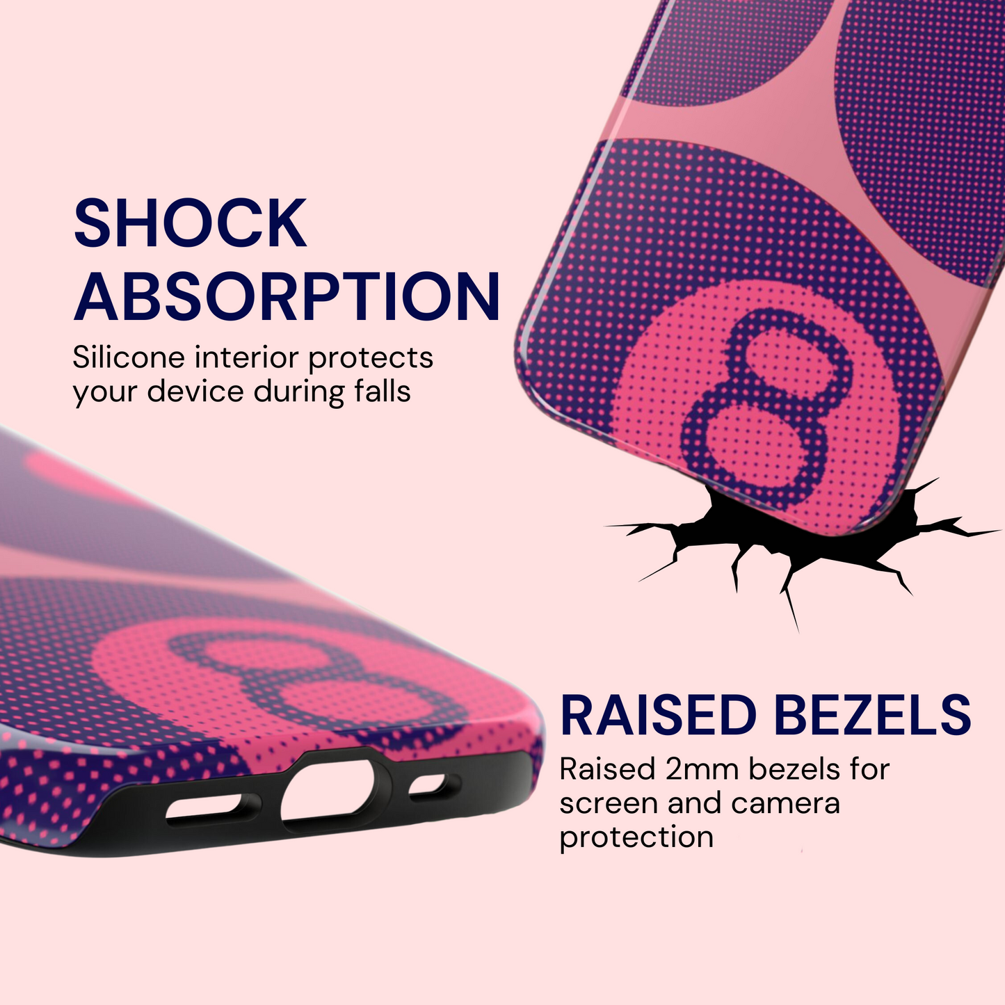 8 Ball Fuchsia Case