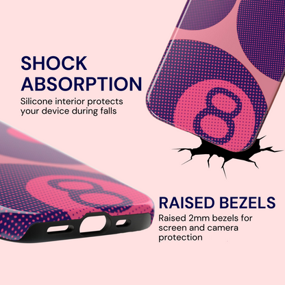 8 Ball Fuchsia Case