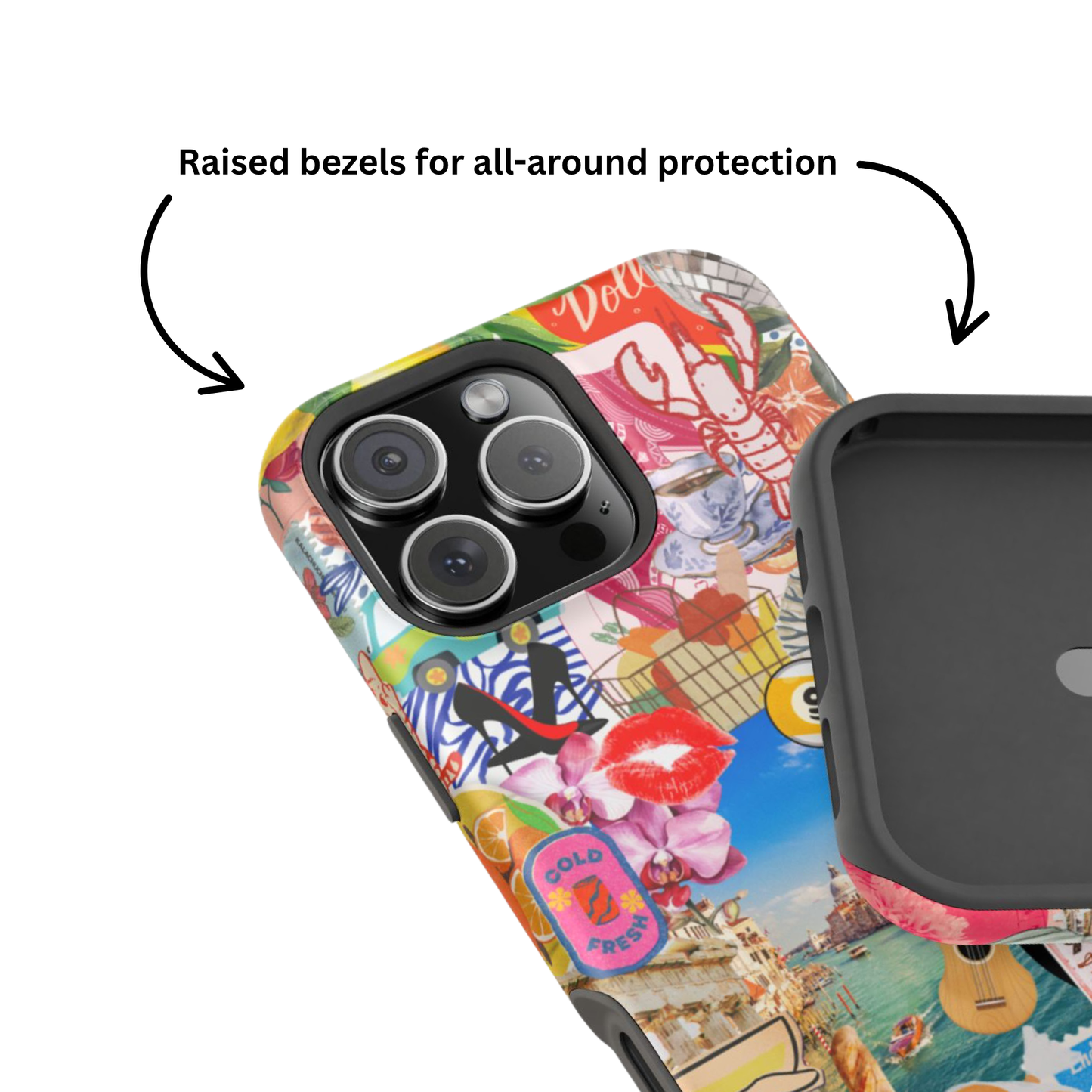 European Summer Collage Case