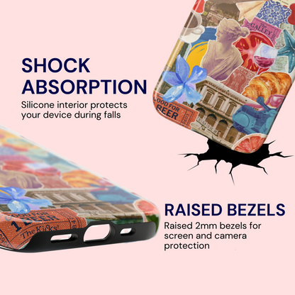 European Vintage Collage Case