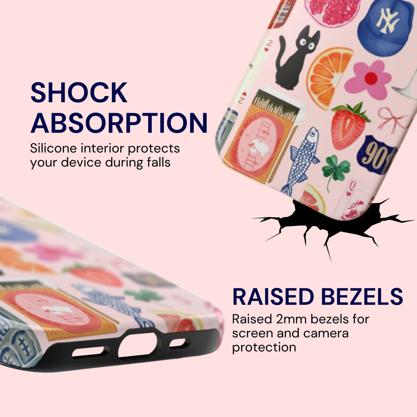 Cool Girl Collage Case (Pink Version)
