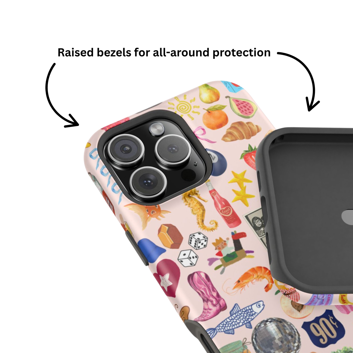 Pink Summer Collage Phone Case