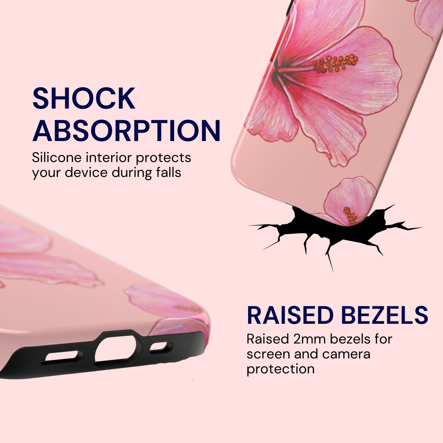 Hibiscus Paradise Pink Case
