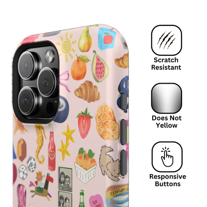 Pink Summer Collage Phone Case