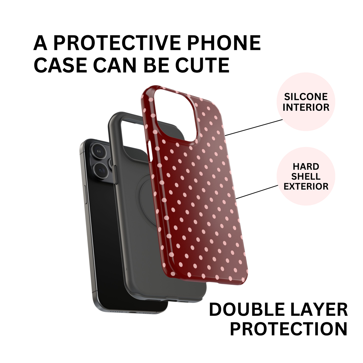 Polka Dot Cherry Case