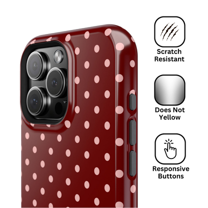 Polka Dot Cherry Case