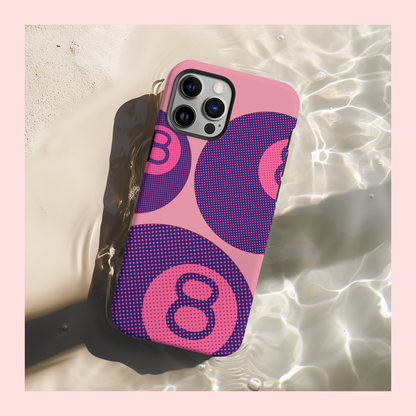 8 Ball Fuchsia Case