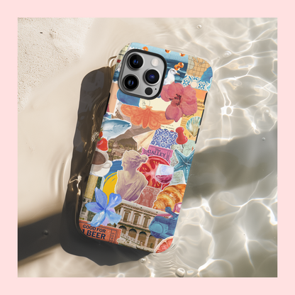 European Vintage Collage Case