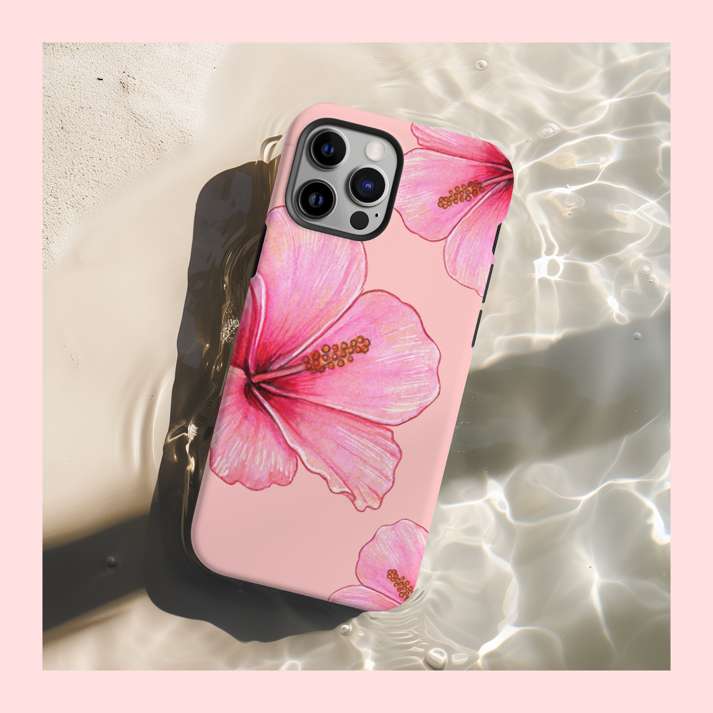 Hibiscus Paradise Pink Case