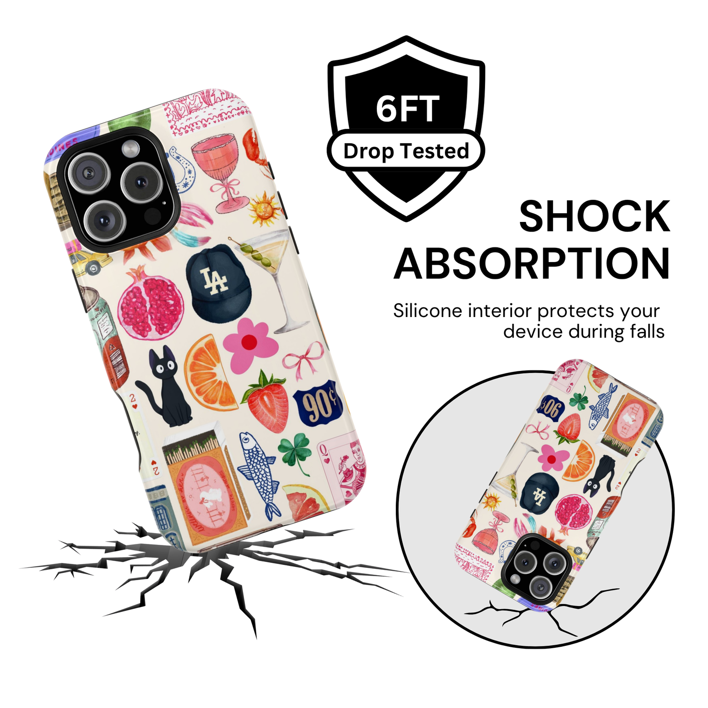 Cool Girl Collage (LA Version) Case