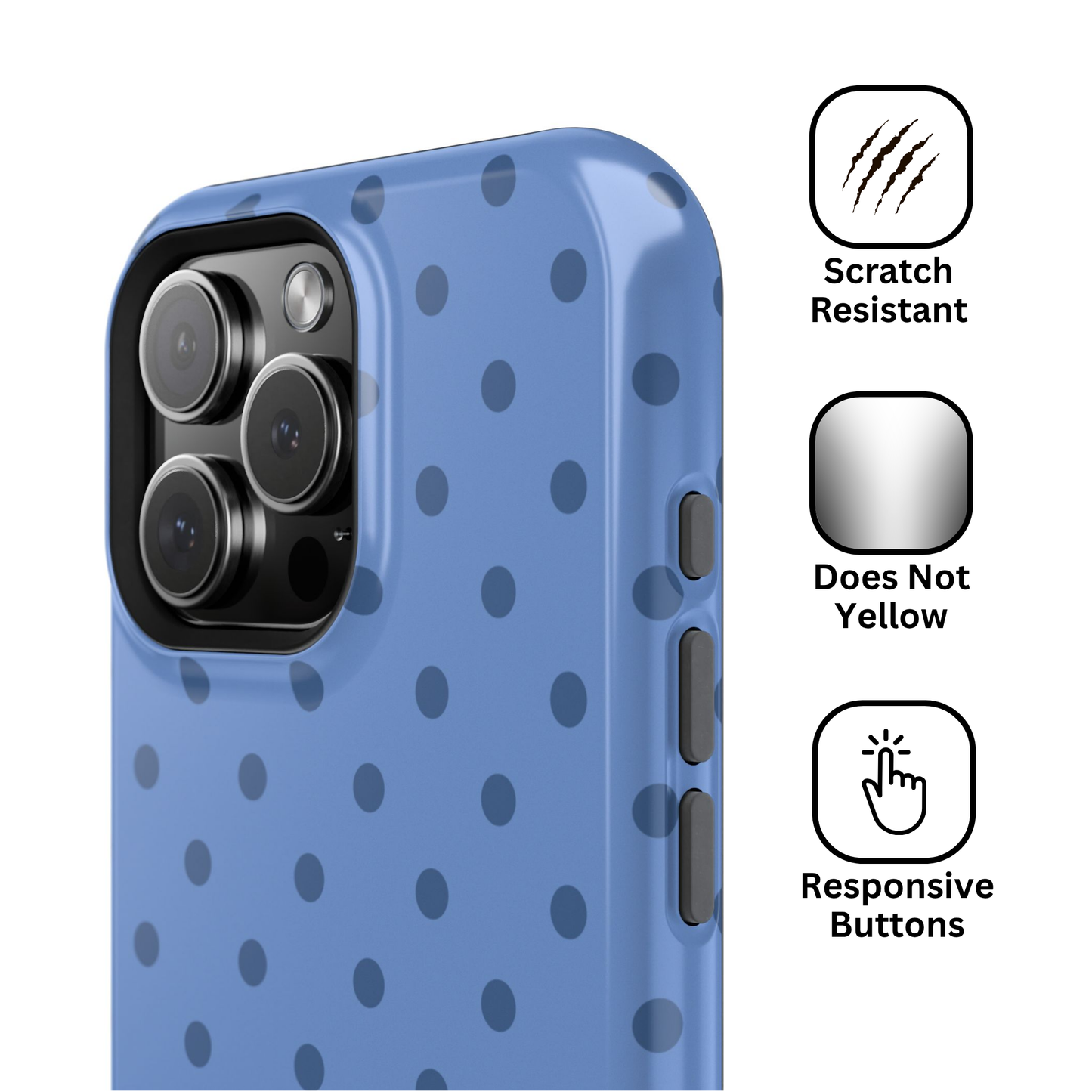 Blueberry Polka Dot Case