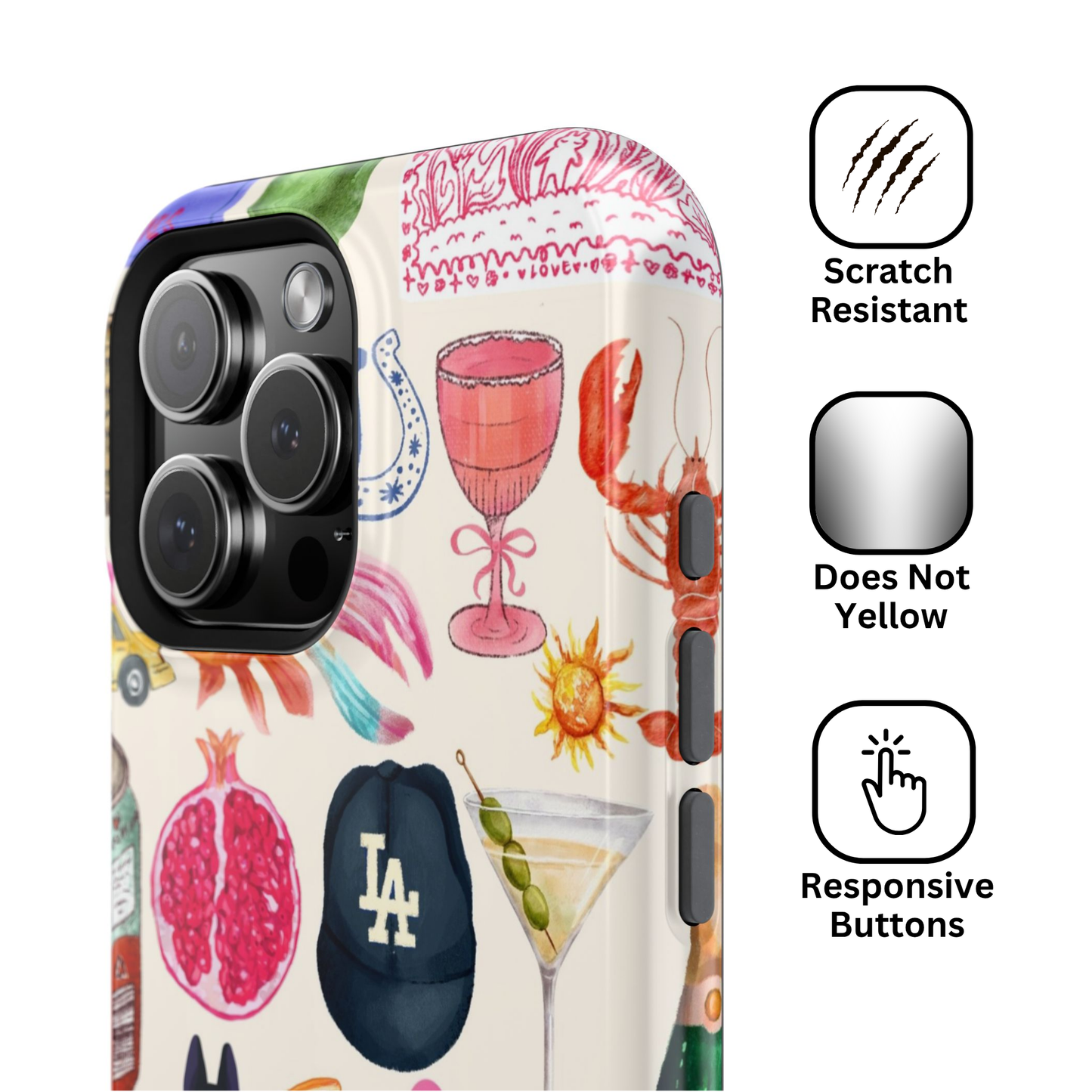 Cool Girl Collage (LA Version) Case