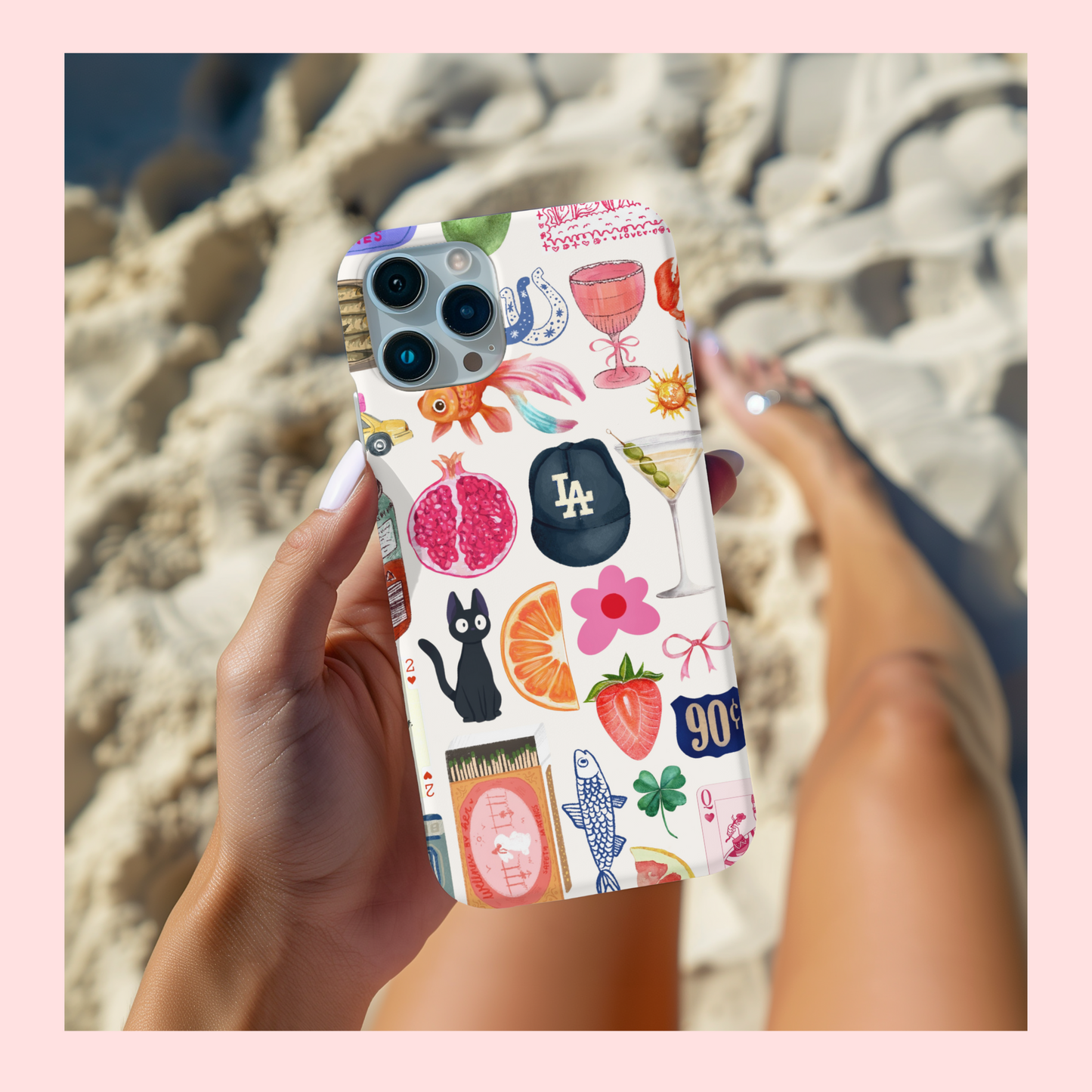 Cool Girl Collage Case (LA Version)