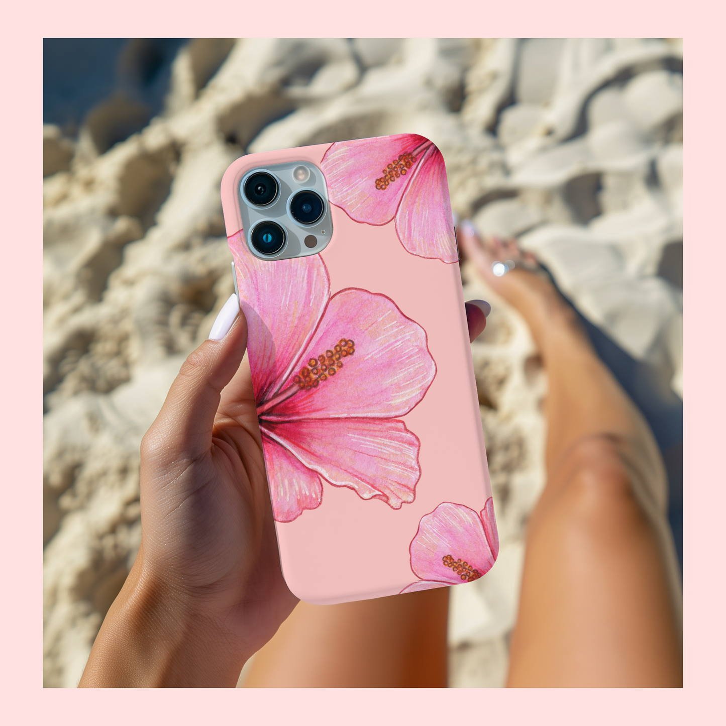 Hibiscus Paradise Pink Case
