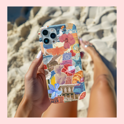 European Vintage Collage Case