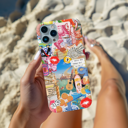 European Summer Collage Case