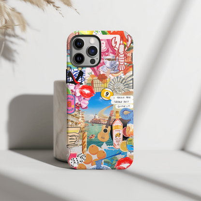European Summer Collage Case