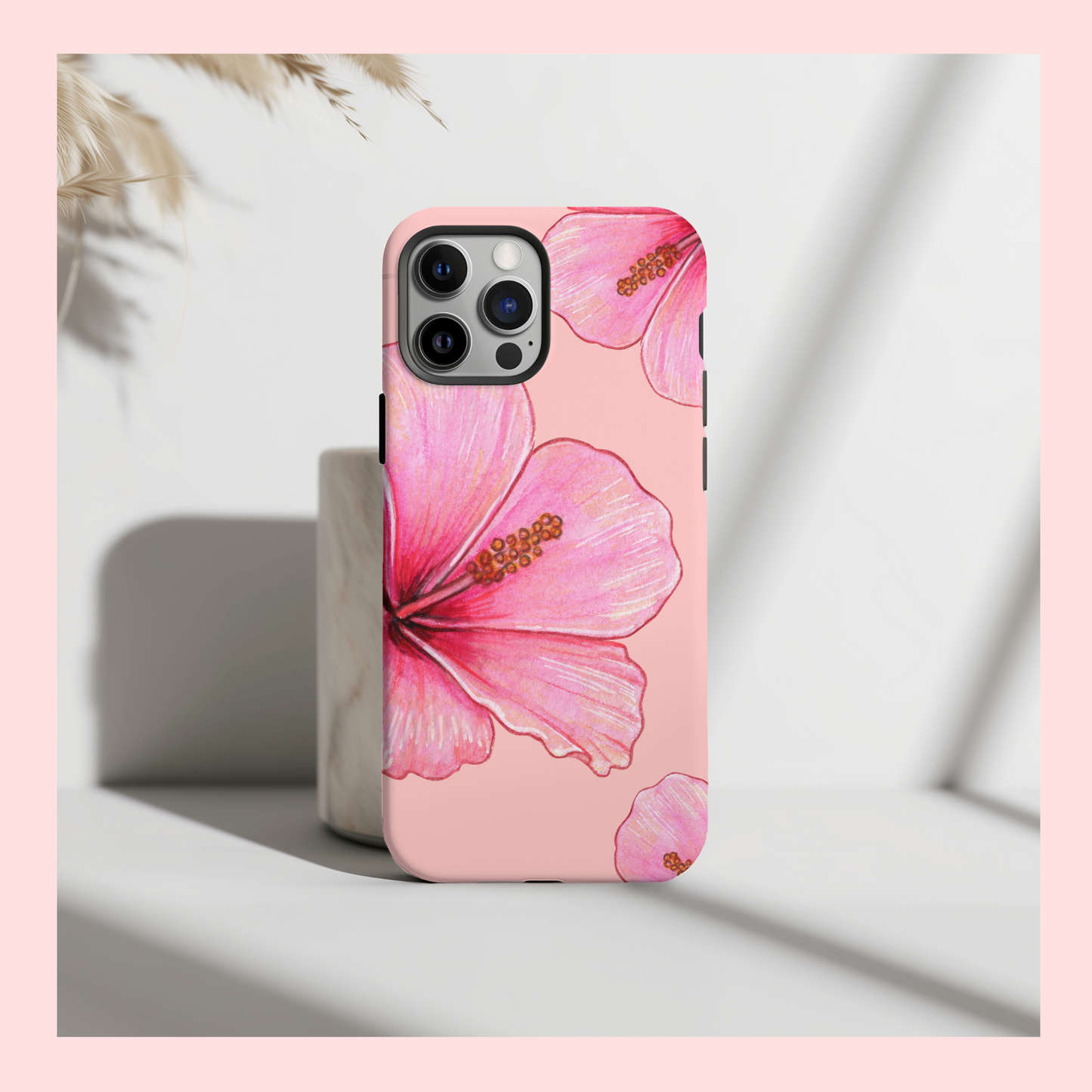 Hibiscus Paradise Pink Case