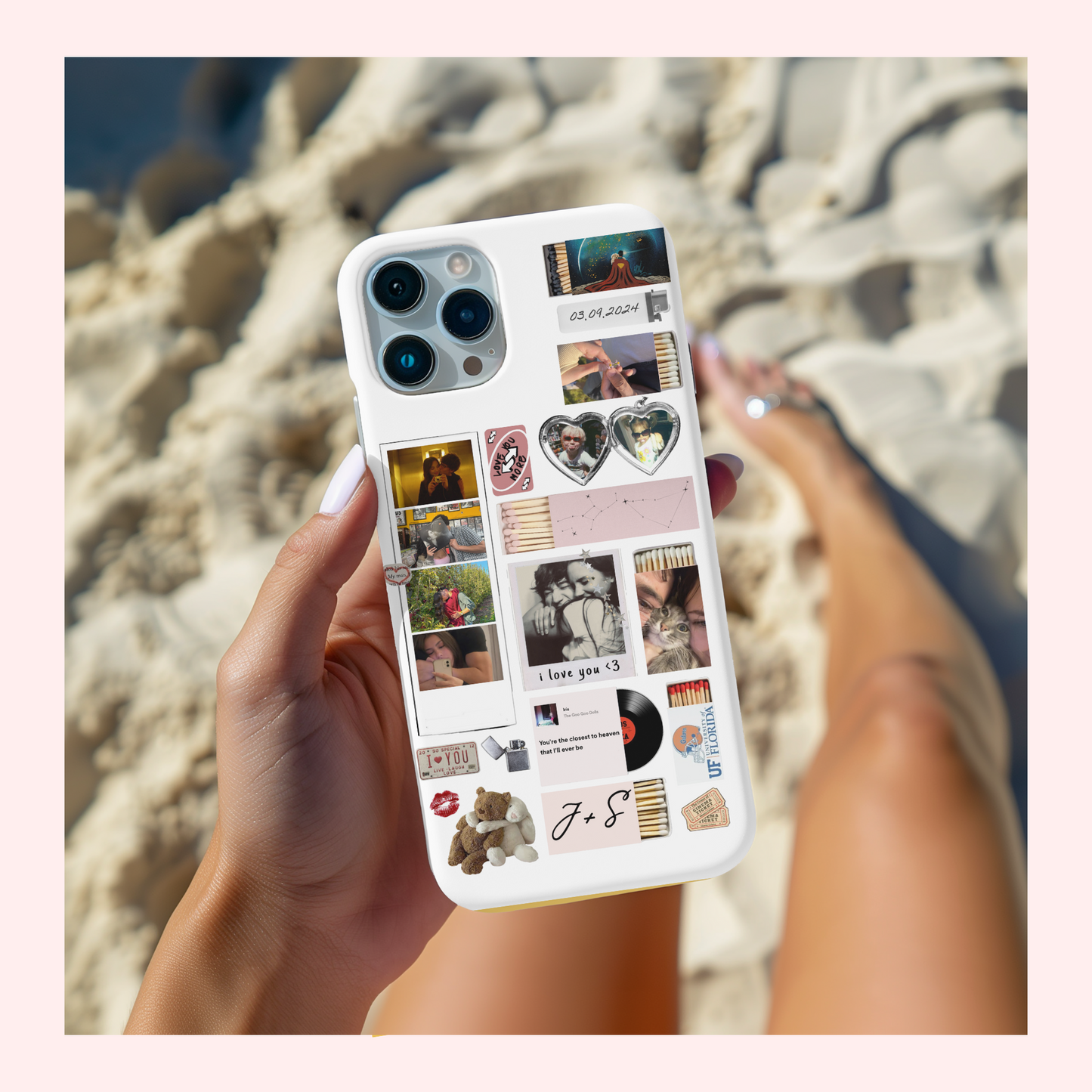 'Love You More' Matchbox Custom Case