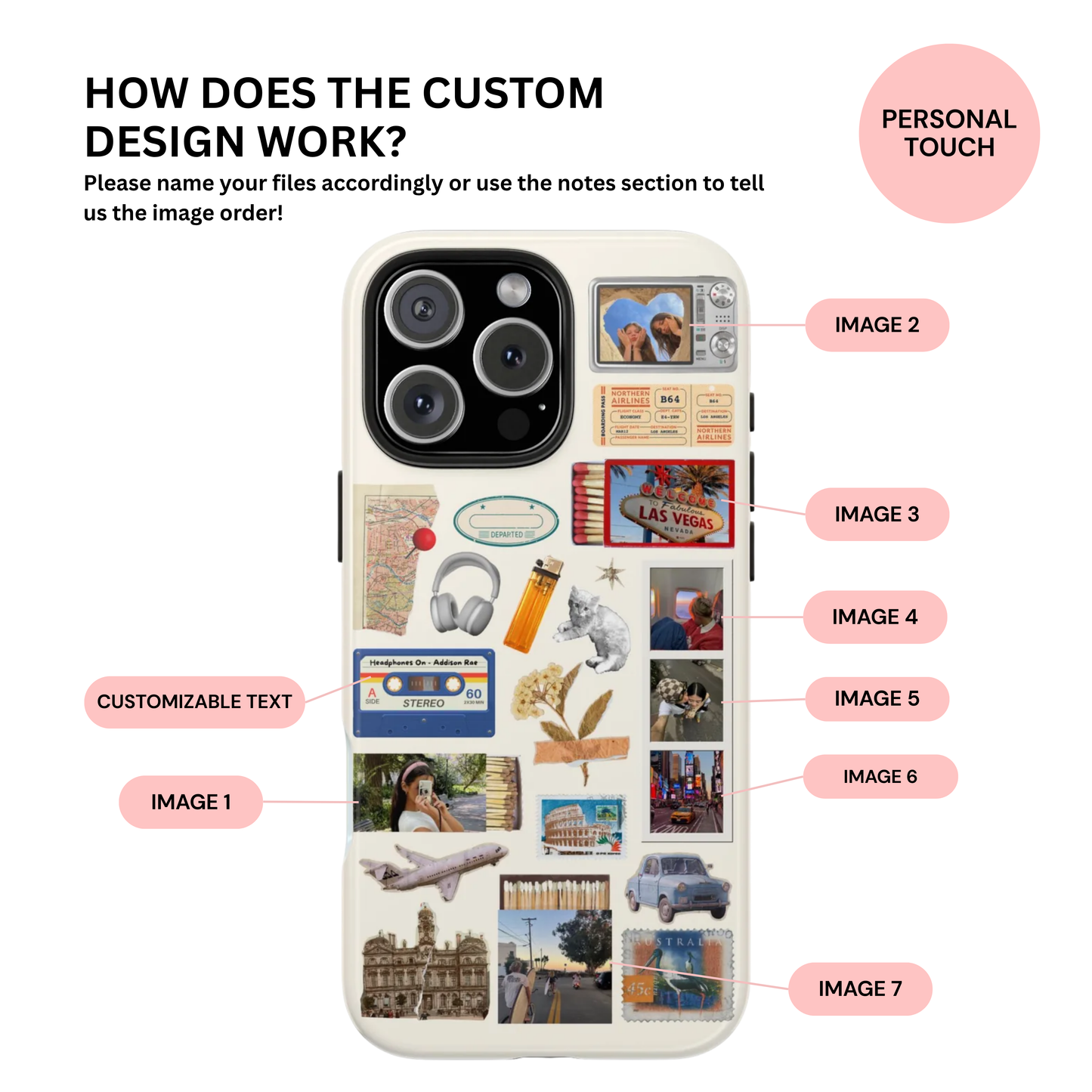 Travel Memories Matchbox Custom Case