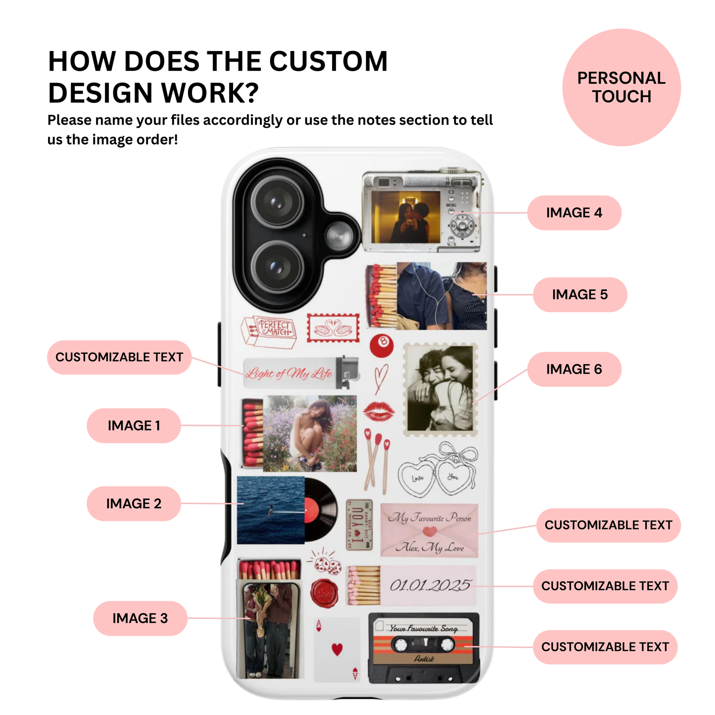 Mixtape Matchbox Memories - Personalized Custom Case