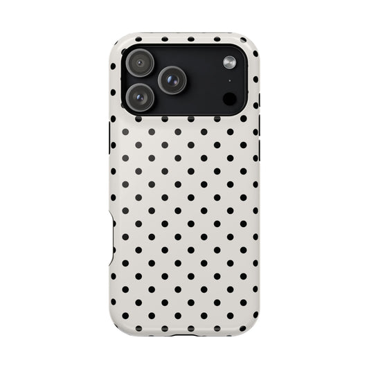Black & White Polka Dot