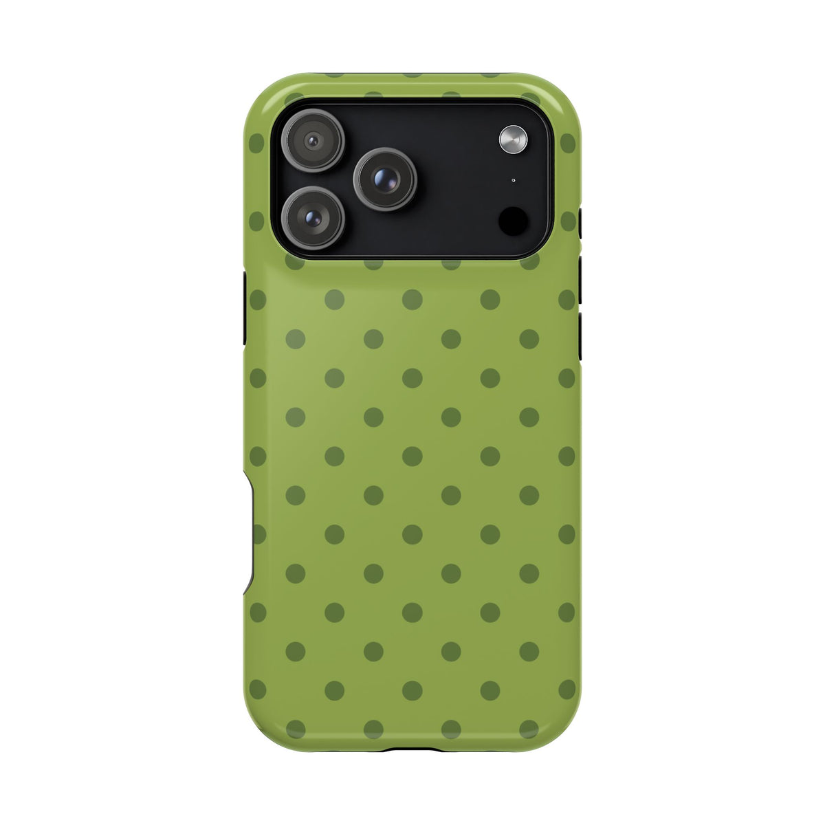Lime Polka Dot