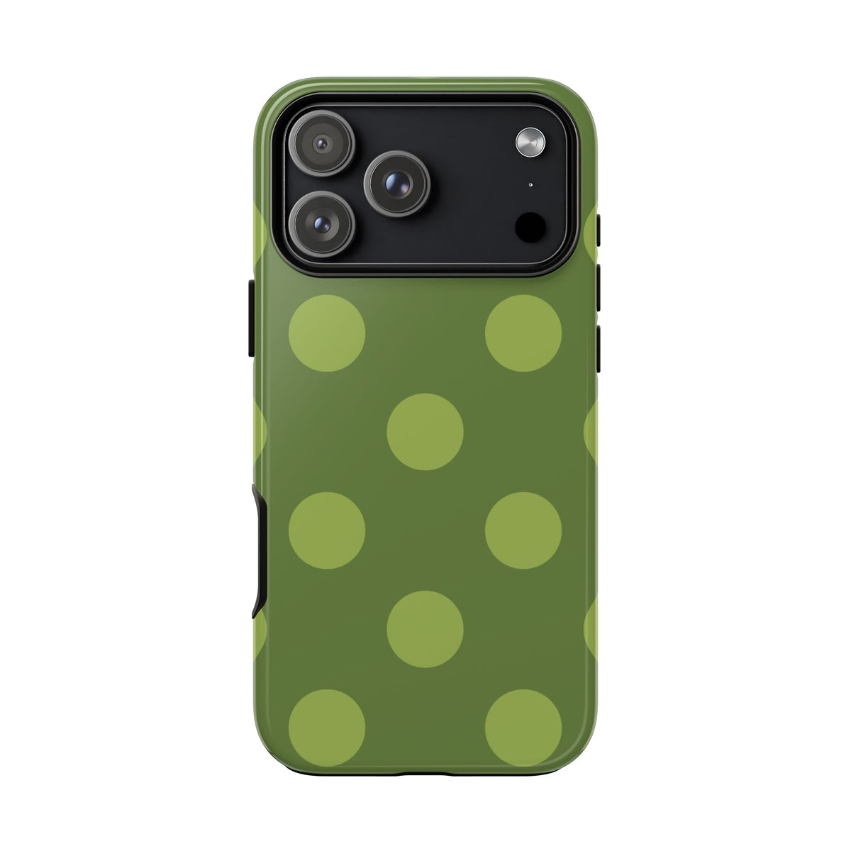 Pistachio Green Polka Dot