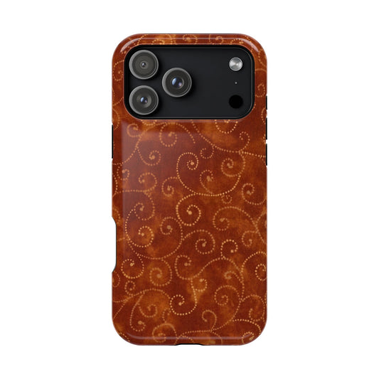 Cider Orange Swirls