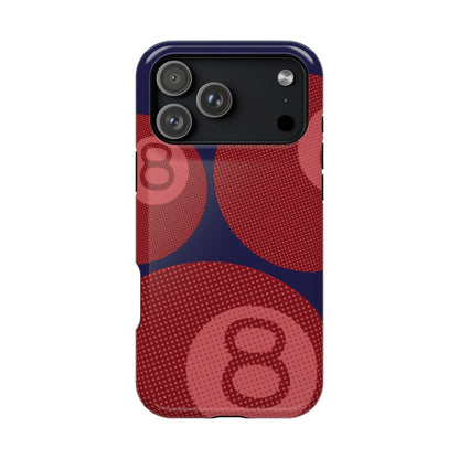 8-Ball Red & Blue Phone Case