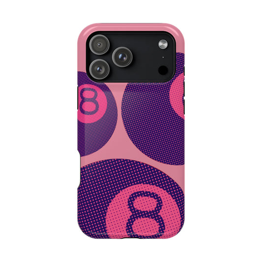 8 Ball Fuchsia Case