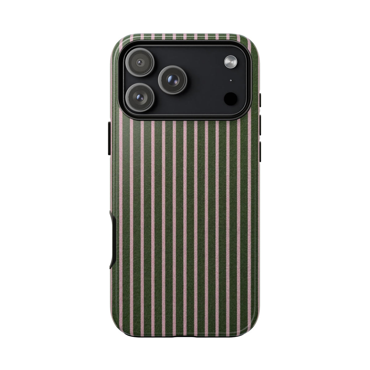 Matcha Pink Thin Stripes
