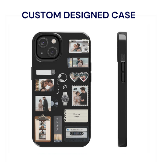 Black Mixtape Memories Custom Case