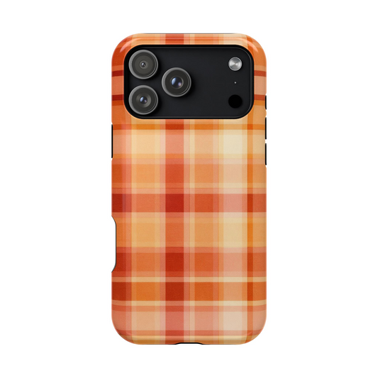 Burnt Orange Plaid