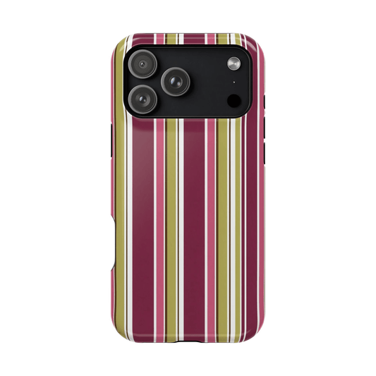 Berry Autumn Stripes - Layreen Cases