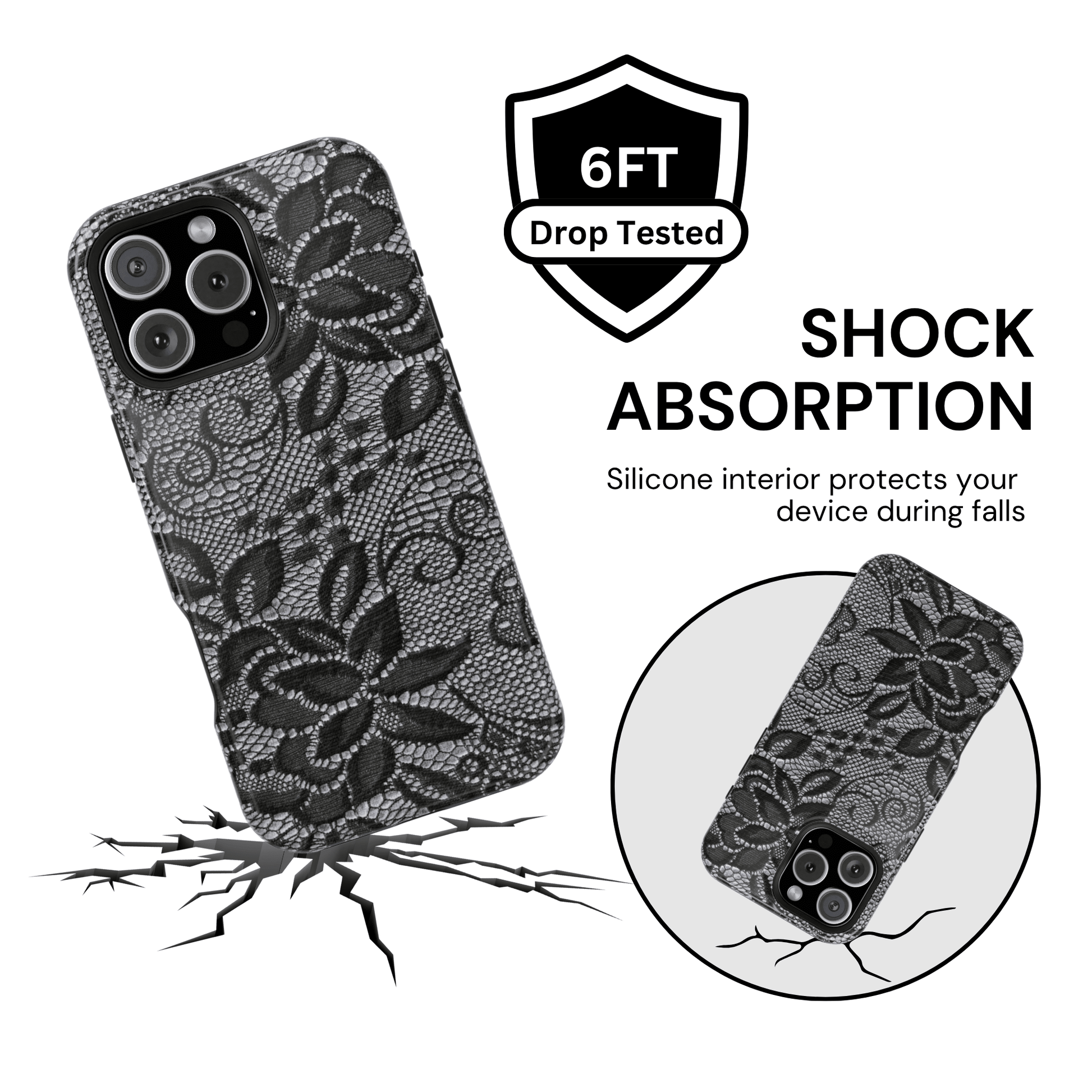 Blair Lace Pattern - Layreen Cases