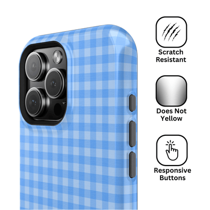 Blue Gingham Case - Layreen Cases