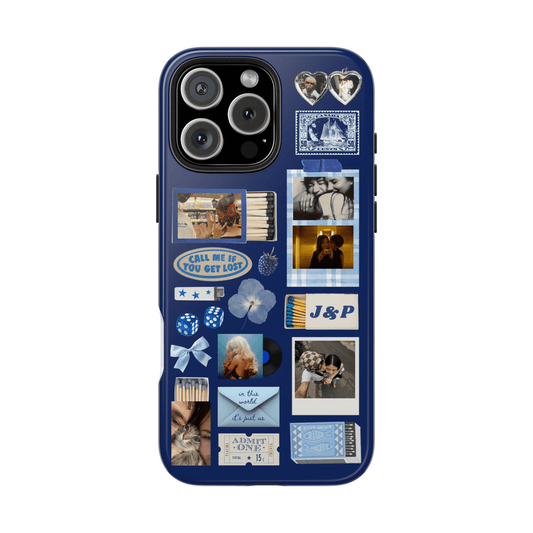 Blue Hues Matchbox Custom Case - Layreen Cases