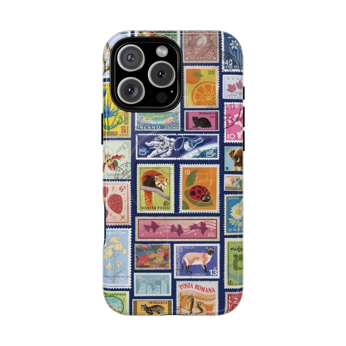 Blue Large Stamps Case - Layreen Cases