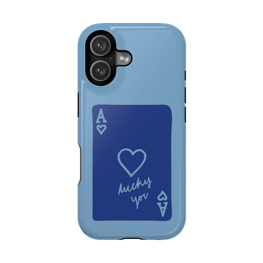 Blue Lucky You Card - Layreen Cases