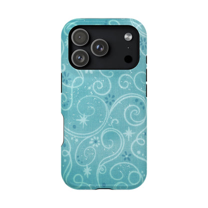 Blue Y2K Swirls Case - Layreen Cases