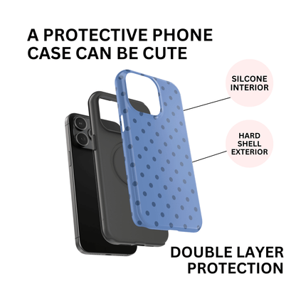 Blueberry Polka Dot Case - Layreen Cases